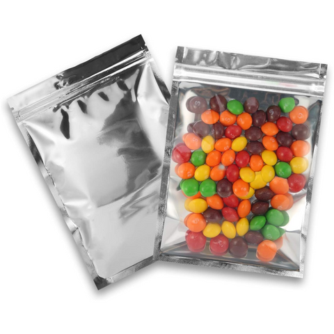 Cute Seal: 100-Pack Resealable Mylar Bags (4 X 6 Inch)