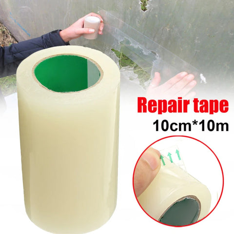 1Roll 10M Transparent Tape DIY Greenhouse Repair Tape Label Waterproof DIY Adhesive Sticker Tape Shed Tape Home Garden Supplies