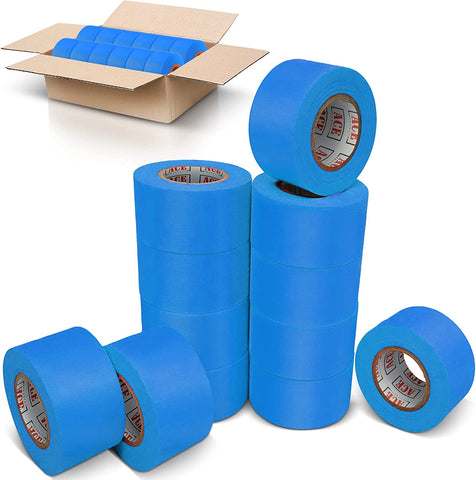 Blue Flagging Tape Survey Tape - Non-Adhesive 12 Pack